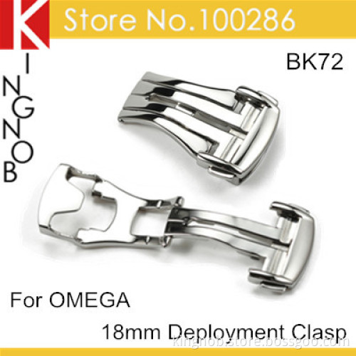 18mm Stainless Steel Deployant Clasp Buckle Watch clasp watch polished deployment clasp